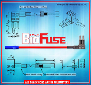 Micro2 30 Piece Add-a-Circuit Fuse Tap Holder and Fuses Bundle (Automotive and Non-Automotive Use): 15 Tap Adapters (16 AWG), 15 Fuses (5A) + Fuse Puller