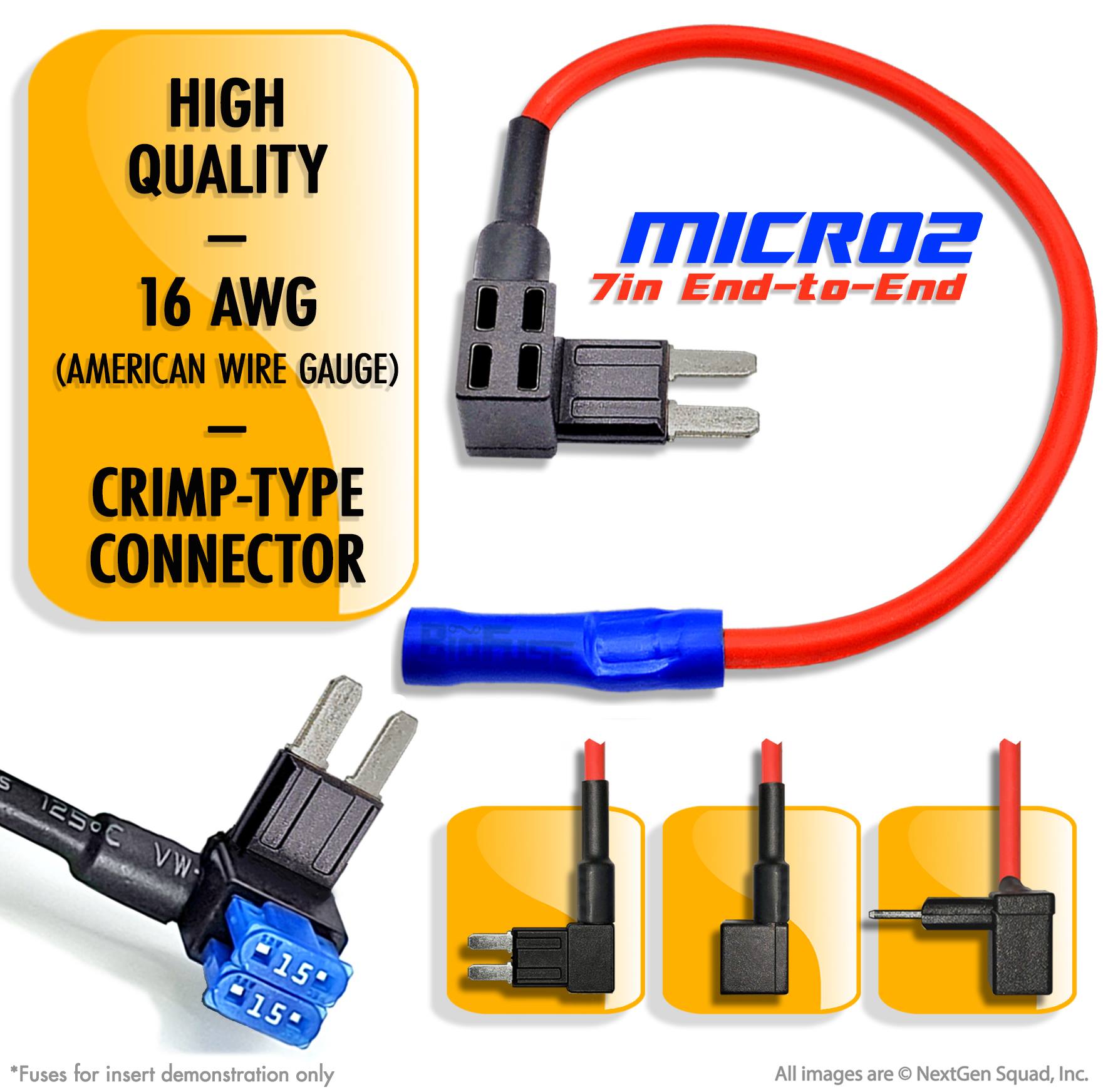 Add-a-Circuit Micro 10A fuse adapter - Dashcamdeal